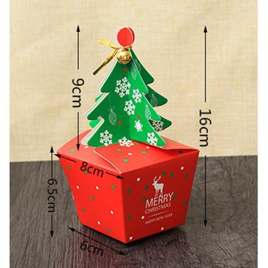 Picture of Christmas Apple Box Peace Fruit Packaging Box Christmas Eve Gift Box Carton Wholesale Can Be Customized H013 Size