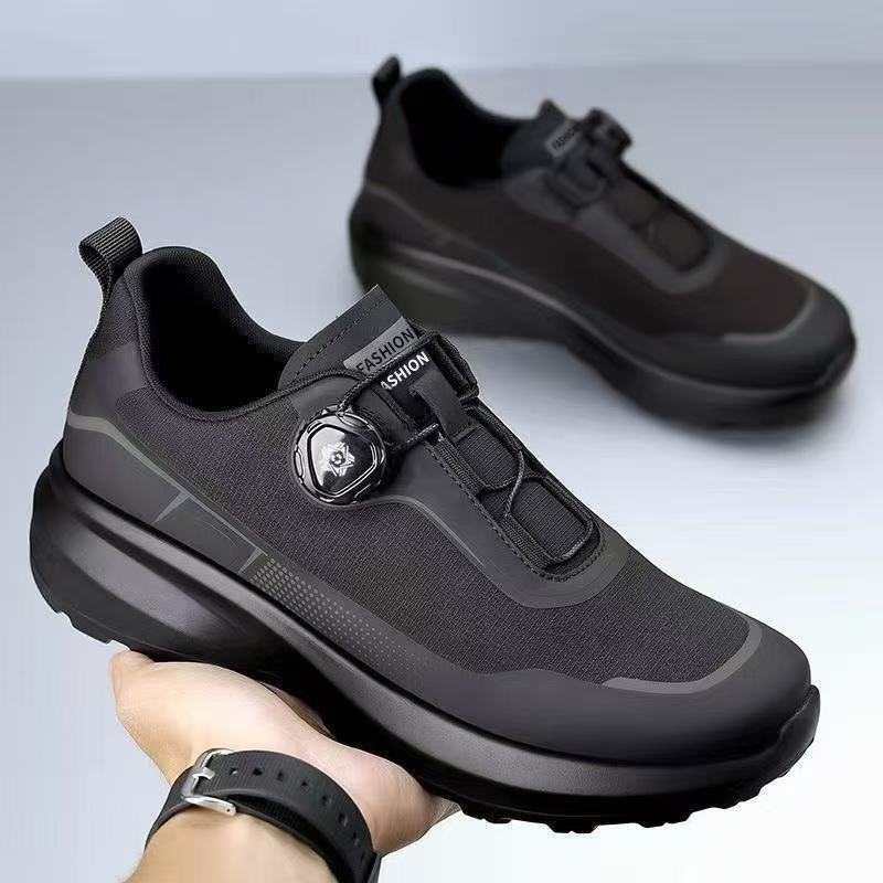 Rotating Button Tourism Sports Platform Breathable Shoes Manufacturer Wholesale New Casual Men Shoes Outdoor Mountaineering Trail Shoes