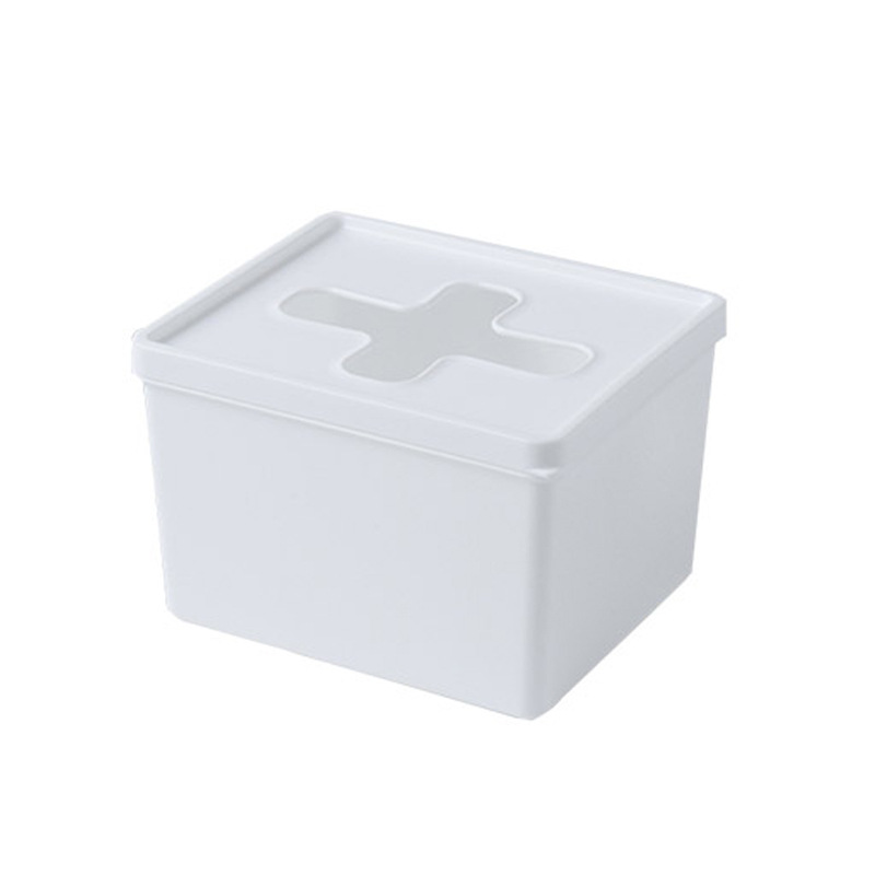 Picture of Multifunctional Visual Desktop Debris Storage Box with Lid That Can Be Stacked with Combined Drawer Classification Cross Storage Cabinet