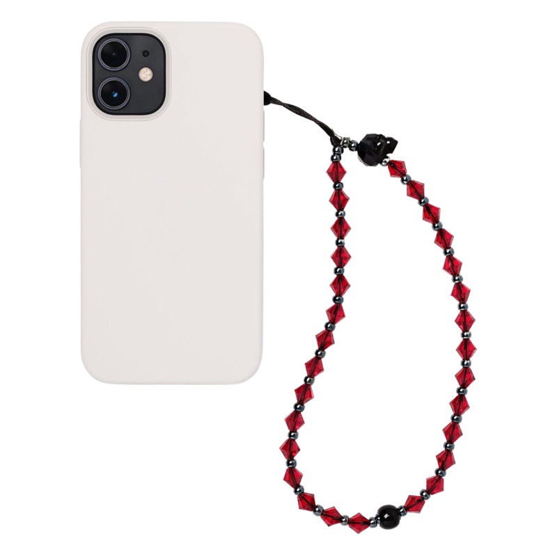 KKBEAD Personality Creative Ins Style Crystal Skull Geometric Diamond Pendant Street Card Wrist Rope Jewelry