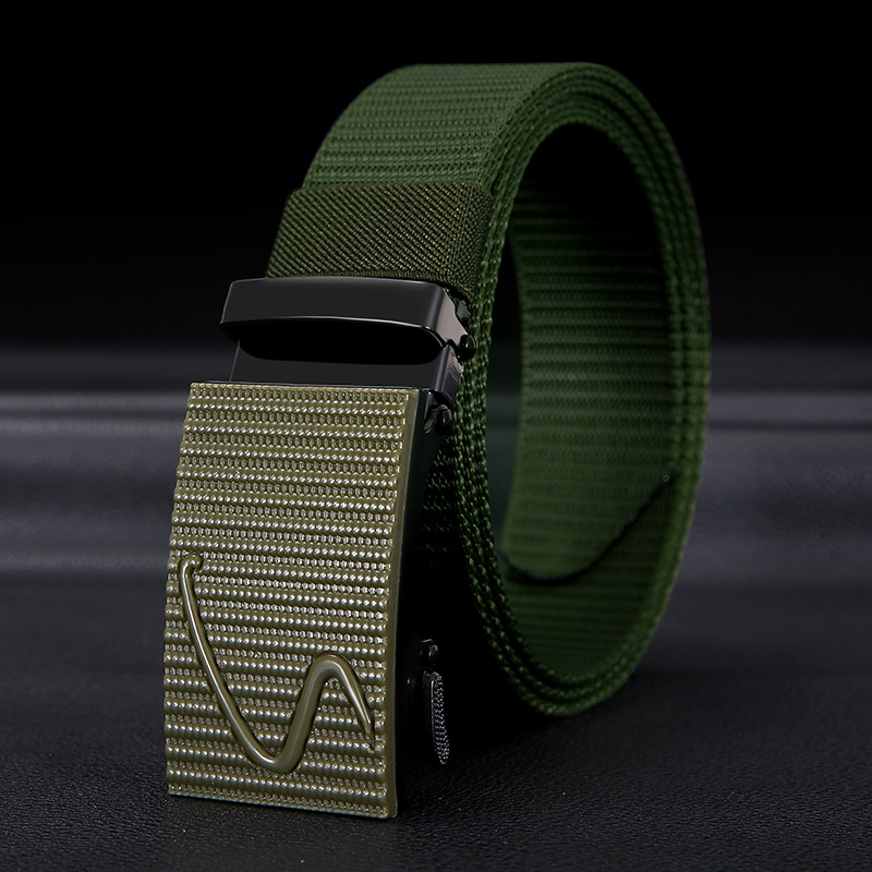 Picture of Unisex tactical belt outdoor sports leisure canvas nylon belt jeans overalls belt wholesale