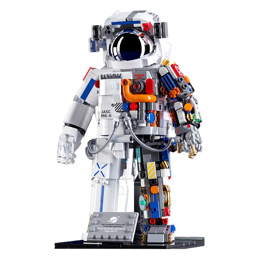 JAKI Jiaqi Compatible with Lego Dawn Astronaut Space Tide Play Educational Assembled Building Blocks Toys Wholesale Generation