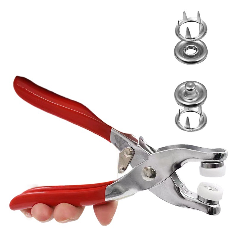Hand-pressed seam-free five-claw buckle installation tool suit snap button seam-free nail buckle baby clothes button hidden buckle