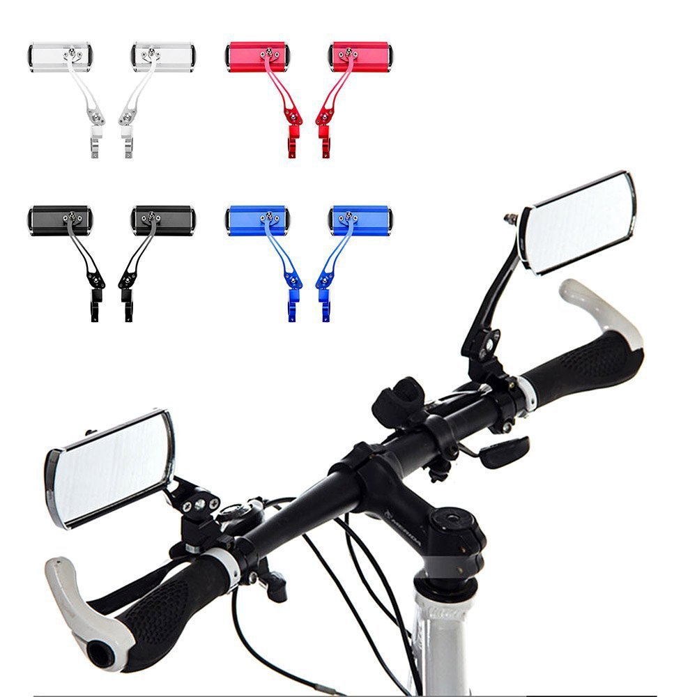 Bicycle mountain bike handlebar rearview mirror motorcycle bicycle modified aluminum alloy Rearview Mirror Mirror