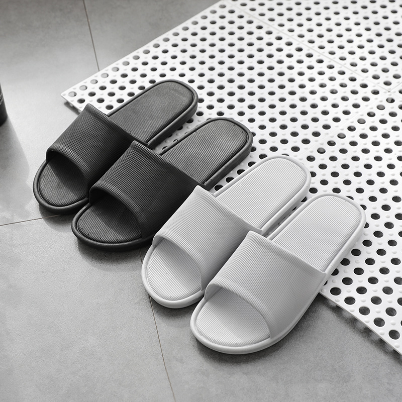 Picture of 2407 Slippers for Men Indoor Couples Home Non-Slip Soft Bottom Bath Bathroom Slippers Women's Summer Slippers