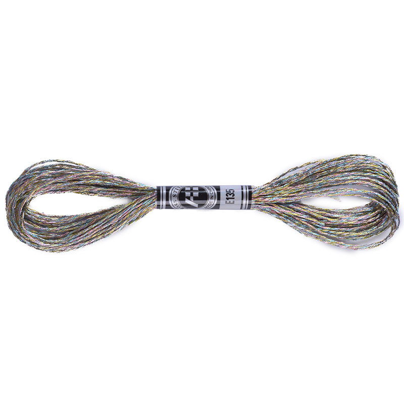 Picture of Manufacturer Wholesale Dmc Color Gold and Silver Thread Embroider Cross Stitch Thread Handmade Accessories 8.12m Strands of Metal Wire Embroider Thread