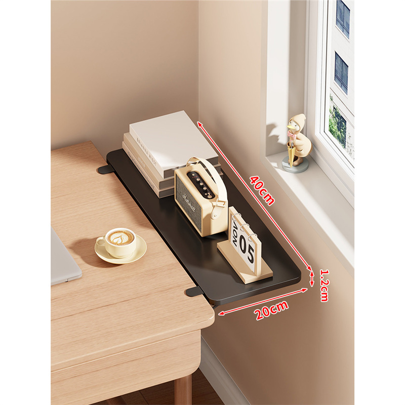 Picture of Desktop extension board, punching-free gap extension, expansion, computer desk hand rest, folding, lengthening, and widening panel