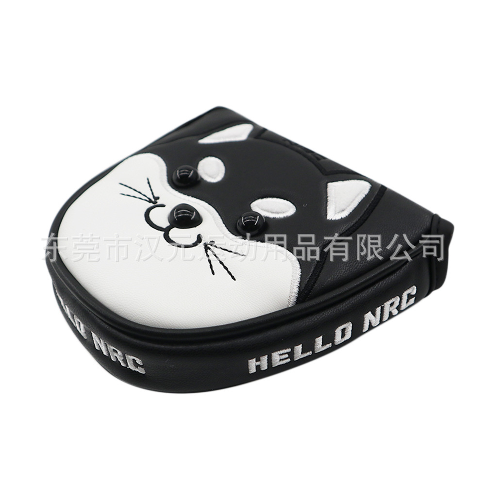Picture of Factory wholesale Korea cross-border Golf Club cover protective cover iron cover wood dog outdoor sports accessories Black
