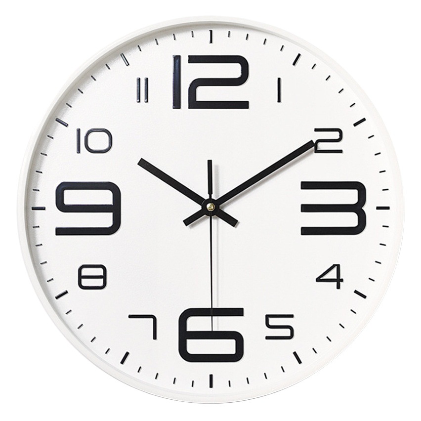 Amazon Amazon Living Room Nordic Office Decoration Foreign Trade Export Wall Clock Quartz Clock Wall-Mounted