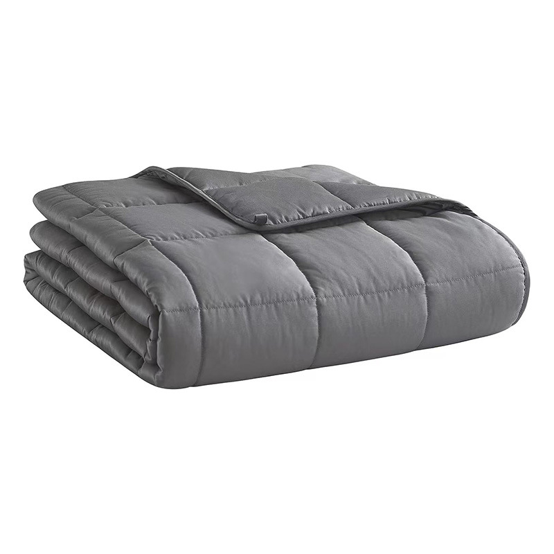 Cross-Border Foreign Trade Gravity Blanket Plus Cotton Double-Sided Splicing Blanket Amazon Specializes in Wholesale Source Factory Wholesale Hot