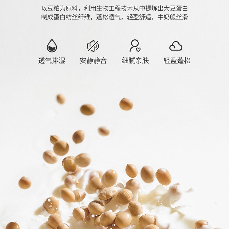 Picture of Class A Pure Cotton Soybean Fiber Quilt for All Seasons Summer Cool Quilt Core Winter Quilt Air Conditioning Quilt Thickened Warm Spring and Autumn