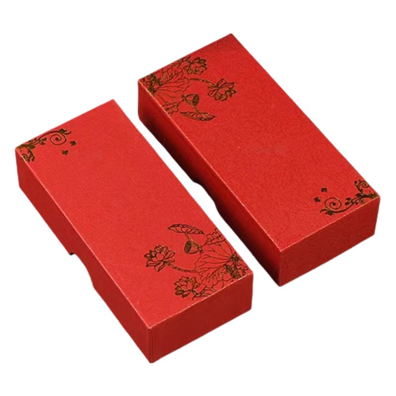 Car USB Disk Packaging Box Bookmark Hairpin Box Wenchuang Gift Packaging Box Pen Wooden Bookmark Gift Packaging Box