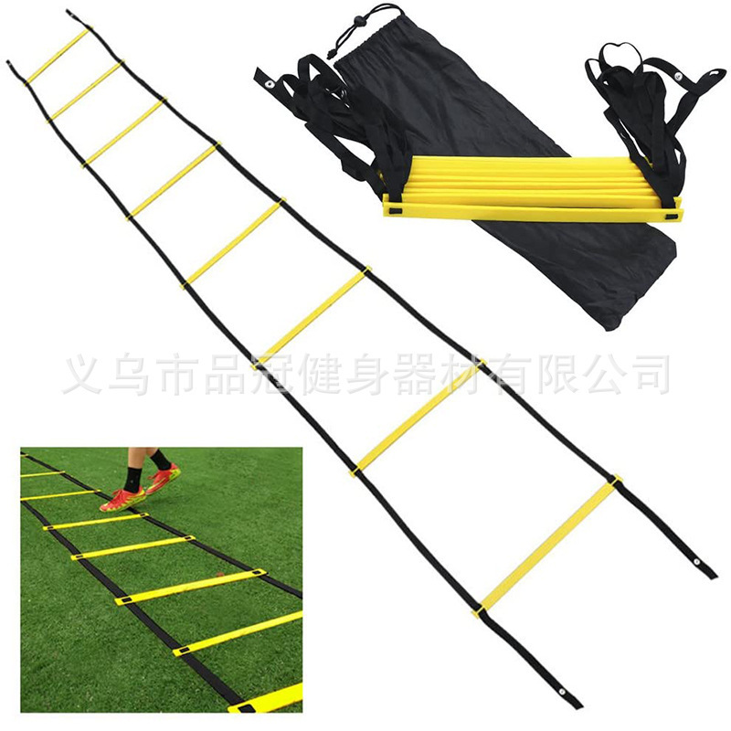 Agility Ladder Rope Ladder Speed Lifting Step Training Soft Ladder Jumping Grid Ladder Hurdle Football Training Speed Energy Ladder