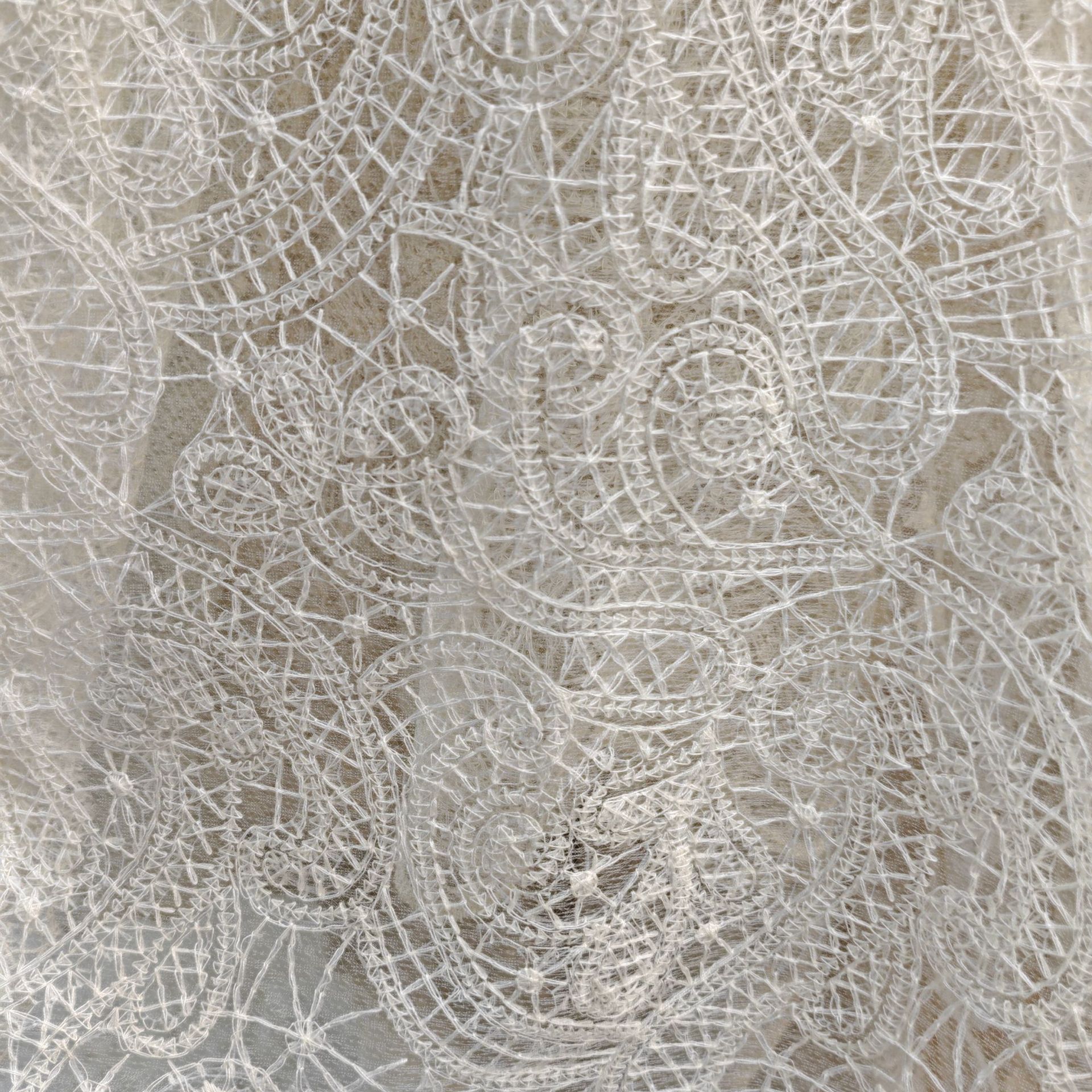 Factory Cotton Diamond Mesh Bottom Flat Embroidery Cashew Flower Women's dress Soft Cotton Mesh Embroidered Sequin Fabric