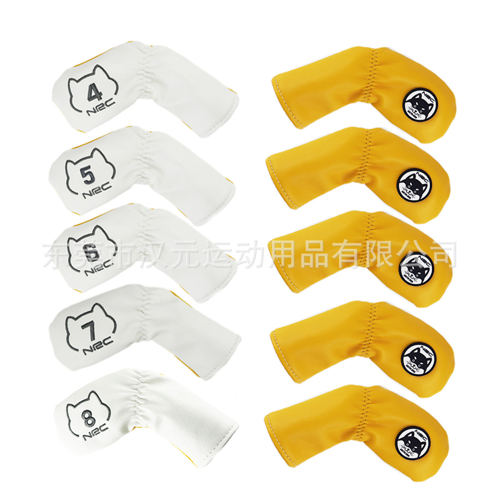 Picture of Factory wholesale Korea cross-border Golf Club cover protective cover iron cover wood dog outdoor sports accessories Black
