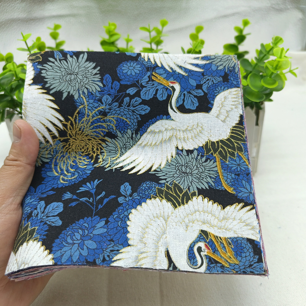 Picture of Pure cotton cotton bronzing cloth group Japanese style DIY handmade baby clothes fabric handmade teaching cloth set