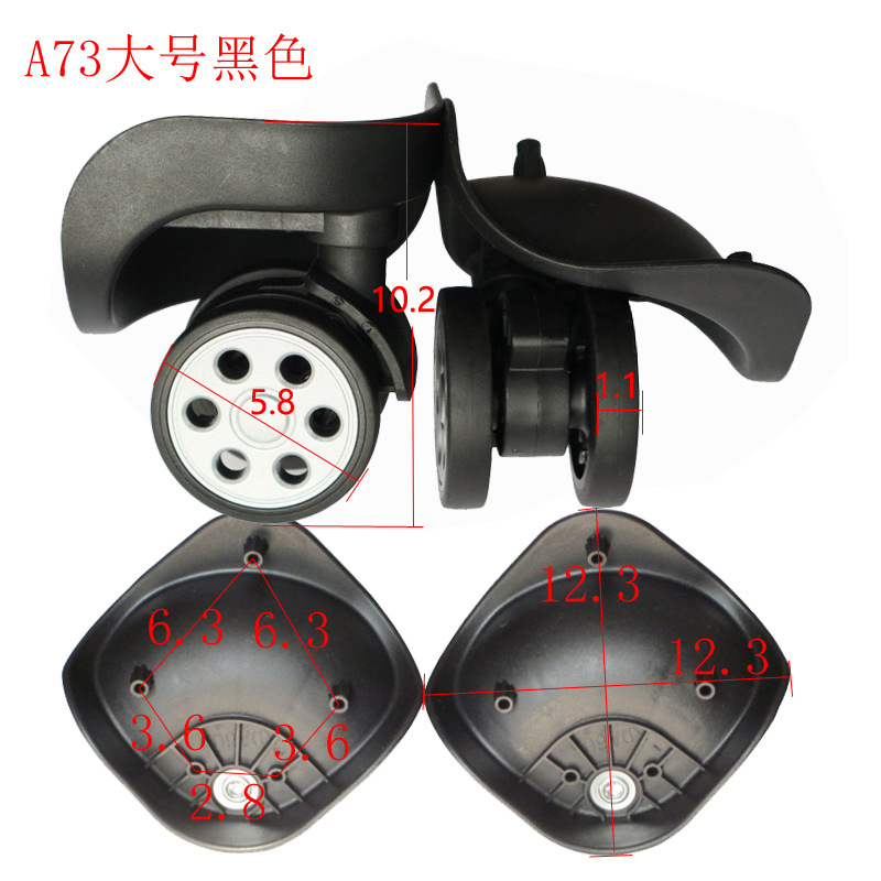Picture of A generation of all kinds of luggage case wheel accessories luggage accessories universal wheel luggage suitcase wheel accessories