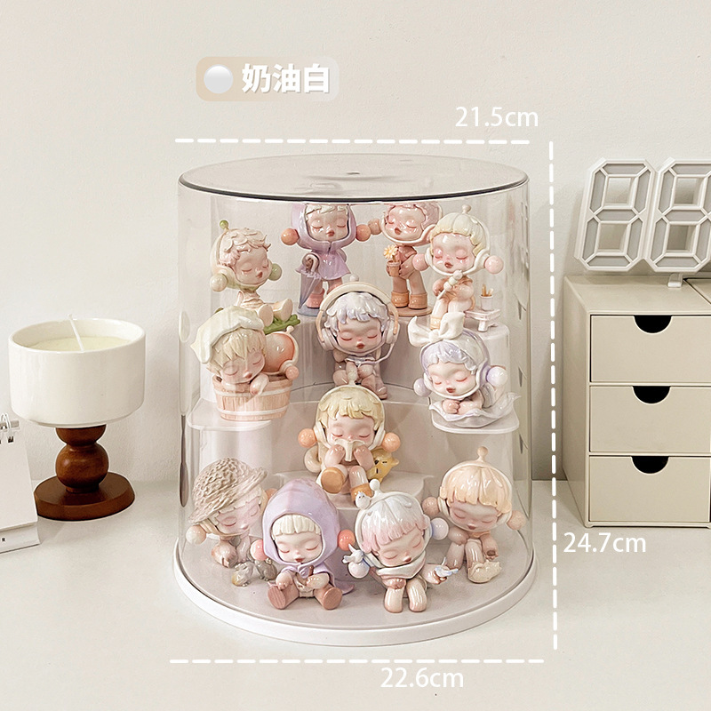 Picture of Bubble Mate Display Box Dustproof Lego Ornaments Hand-held Display Cabinet Blind Box Display Stand Storage Transparent Acrylic