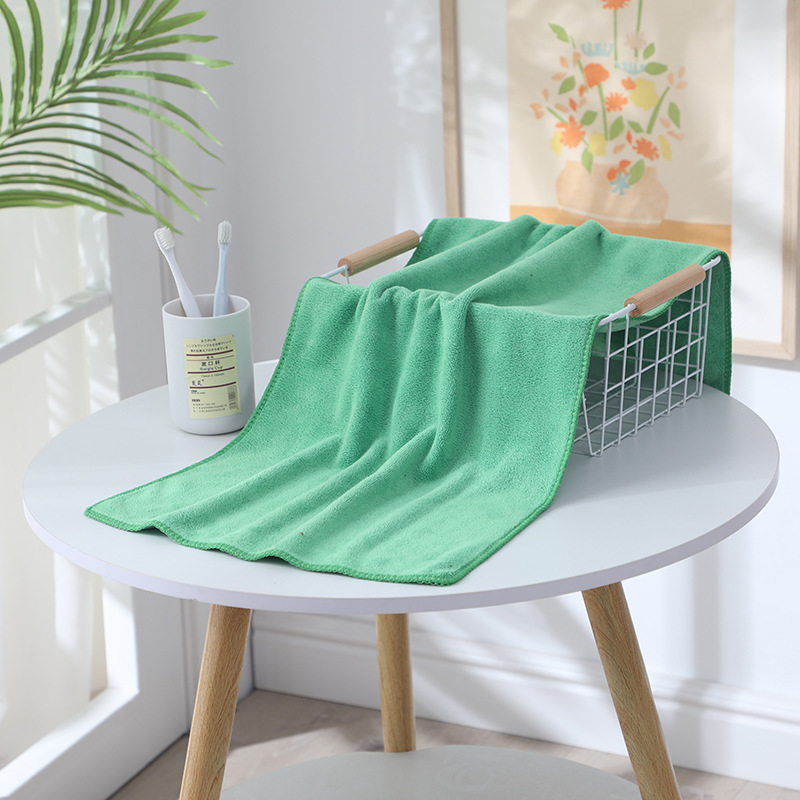 Picture of Microfiber Kitchen Cleaning Rag, Housekeeping Cleaning Special Towel, Thick Absorbent Table Wiping Car Washing Car Wiping Towel