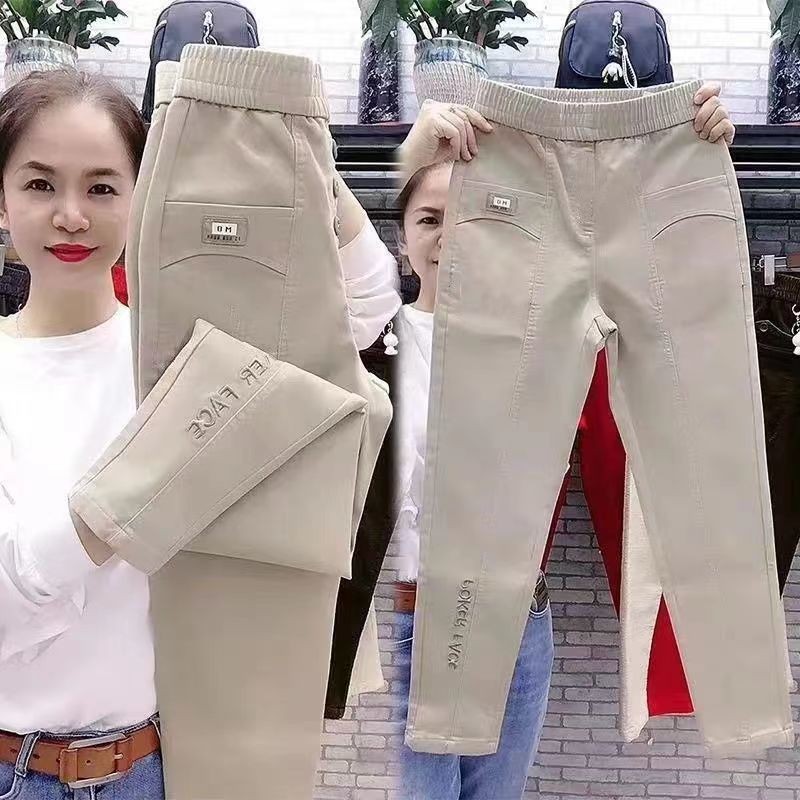 Cotton and linen casual Harlan radish pants spring and autumn new slim high waist sports pants source manufacturers a generation of hair
