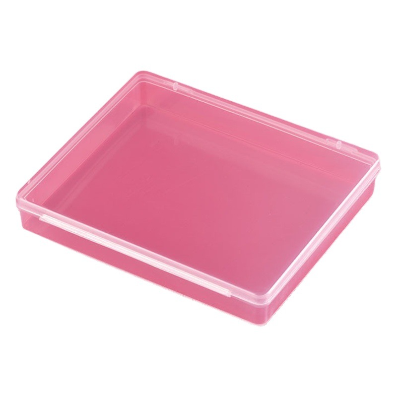 Spot manufacturers sell double deck playing cards plastic box pp transparent storage box product parts packaging box