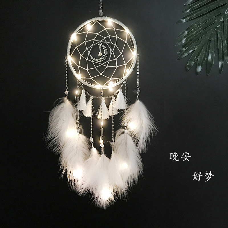 Girly Dream Catcher Finished Girl Decoration Room Bedroom Trinkets Pendant Girl Birthday