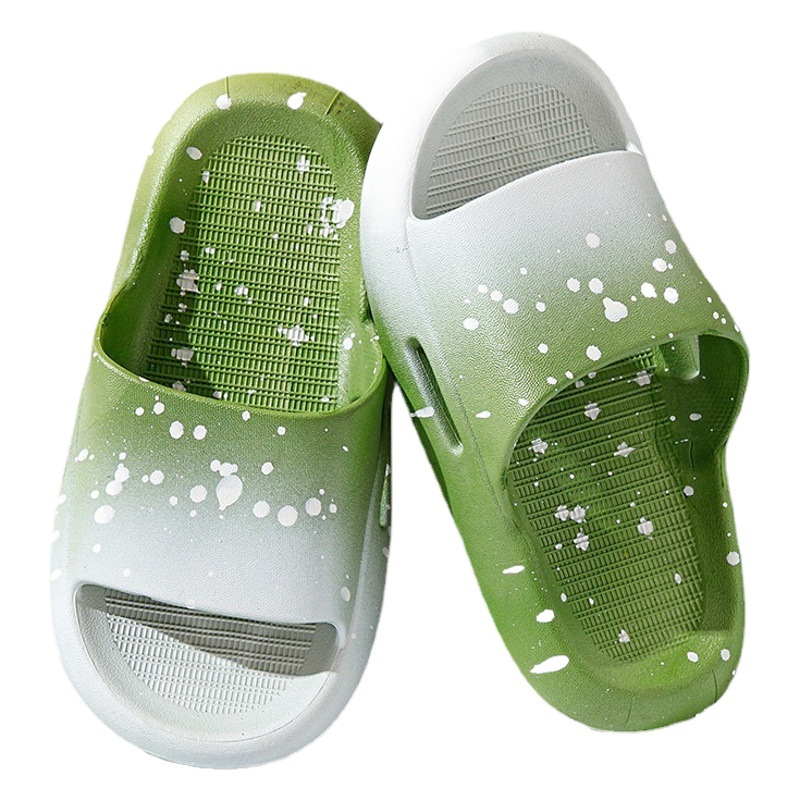 Summer gradient children's slippers new boys and girls bathroom children indoor and outdoor home boys parent-child slippers