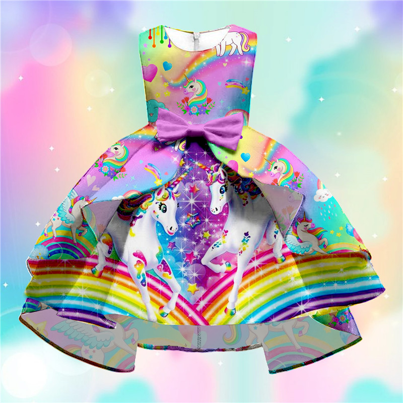 Picture of European and American New Elegant and Fashionable Female Princess Skirt European and American Style Girl's Fashionable Skirt with Puff Sleeves Lolita