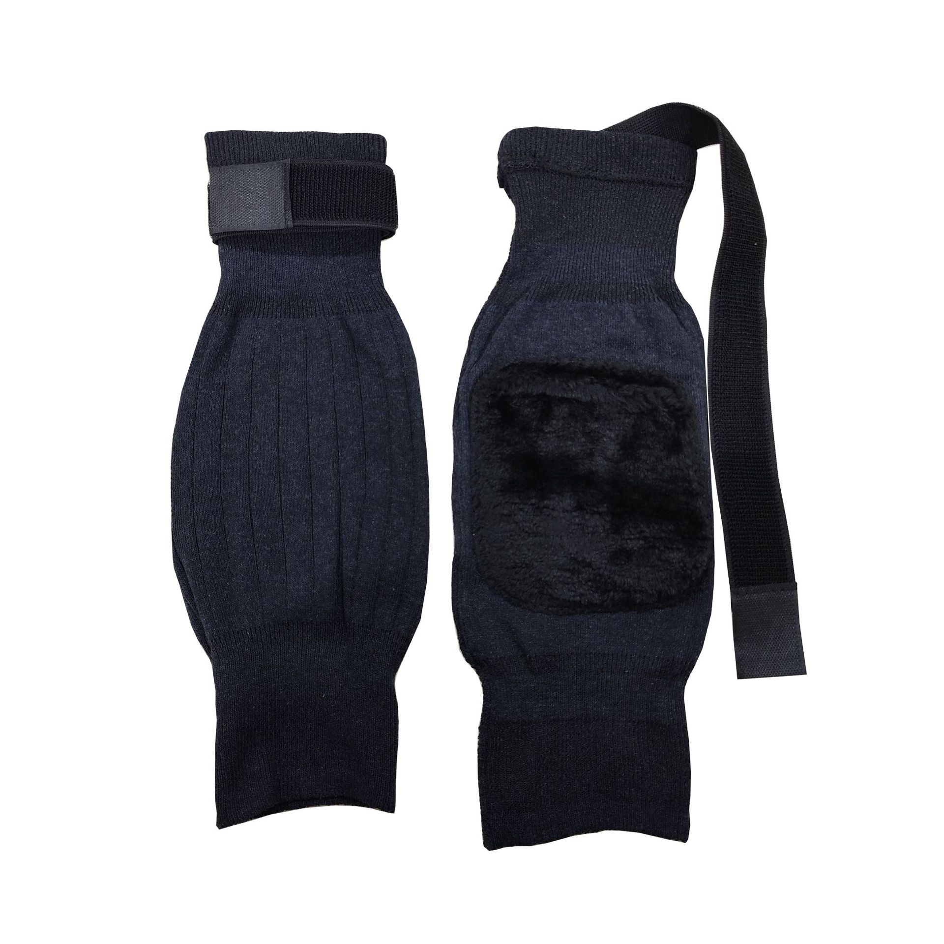 Picture of Autumn and winter cashmere leggings kneecap cover for the elderly thickened fleece-lined men and women old cold leg kneecap warm cold-proof