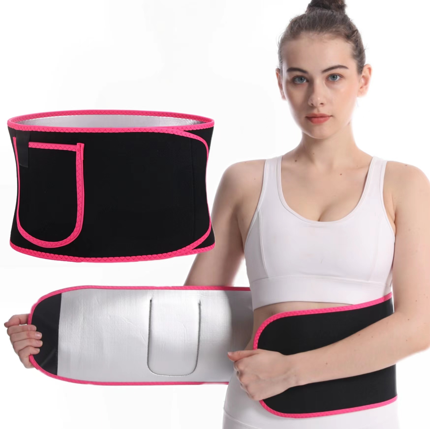 Daifa Sports Fitness Sweat Belt Burning Fat Burning Sweat Sweat Tinting Belt Body Shaping Belt Sweat Belt