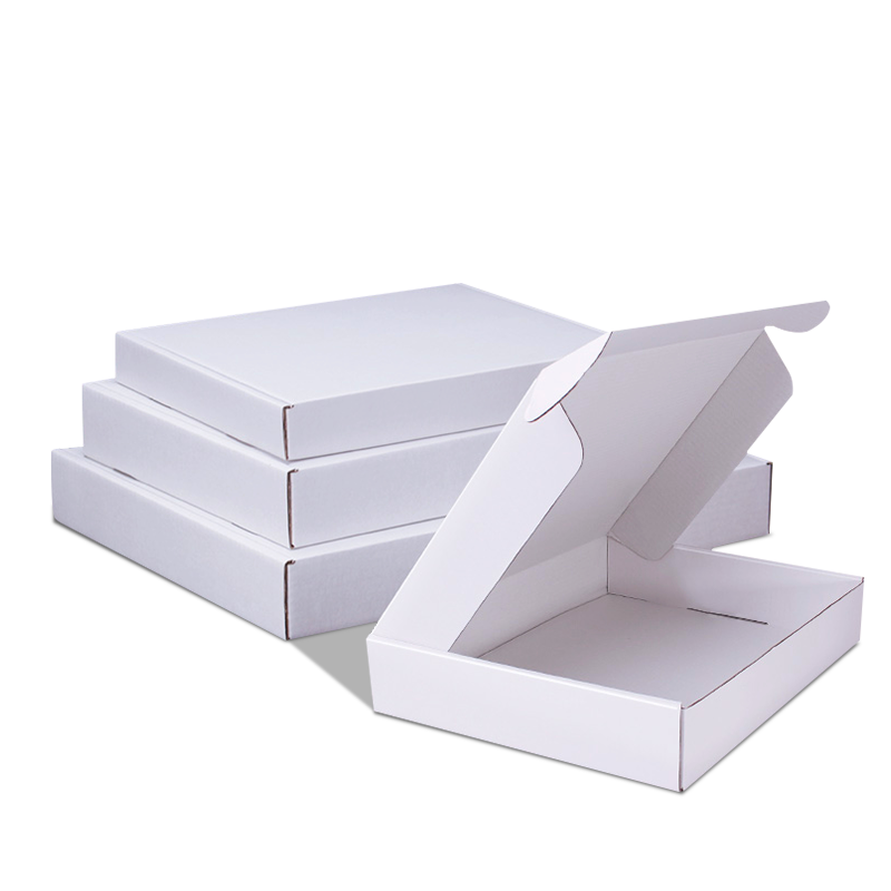 Double-sided color box flying machine box extra hard cow card small size carton express box blind box packaging custom printing LOGO