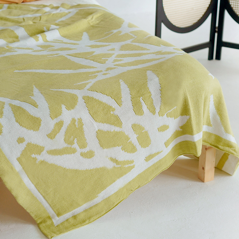Picture of New Chinese bamboo black and white ink blanket towel bed tail blanket sofa blanket blanket blanket blanket bed tail towel bed flag
