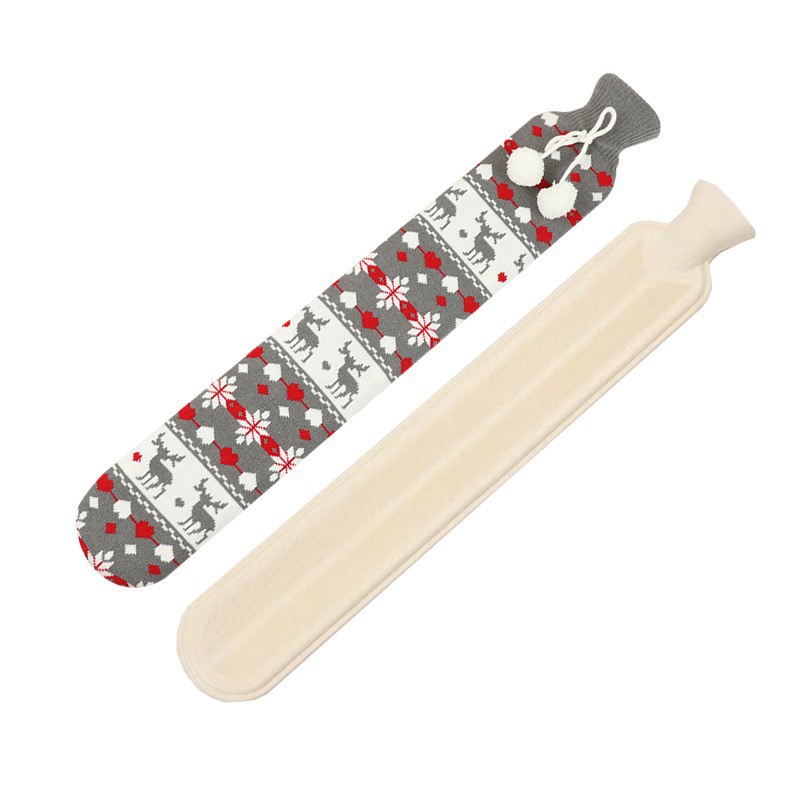Picture of Belt hot compress warm hand water bag warm shoulder neck plush rubber hot water bag Flushing strip warm hand treasure spot wholesale