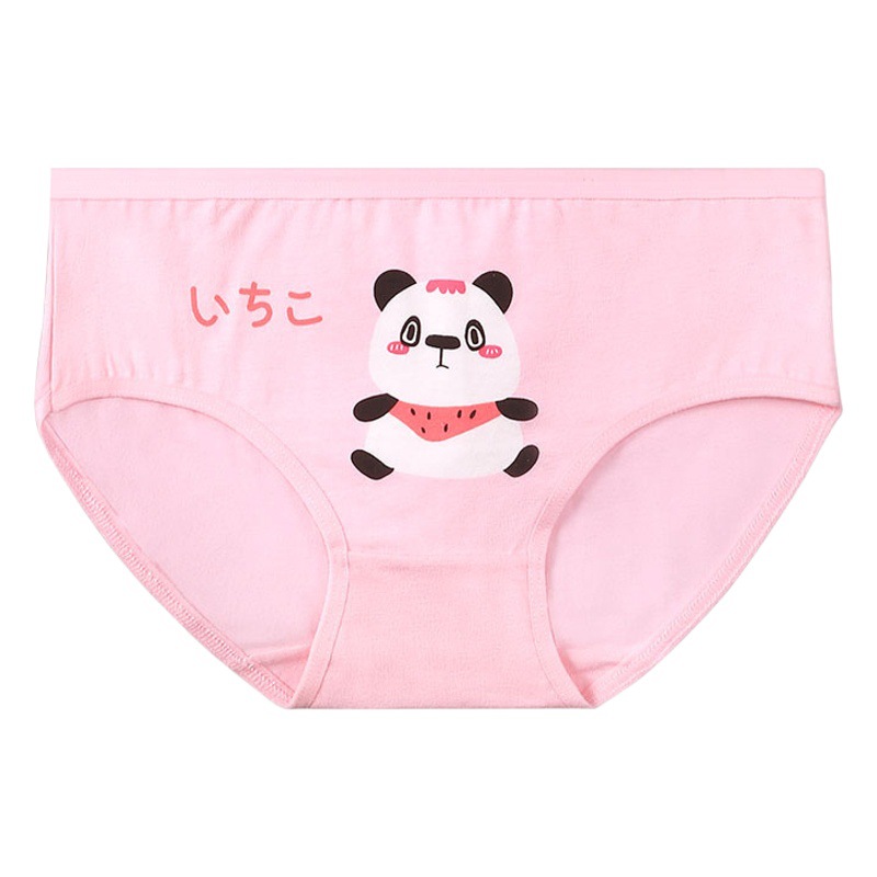 Girls' Triangle Cotton Underwear Without Ass Children's Summer Thin Medium and Large Children's Little Girls and Baby Underpants for Young Children