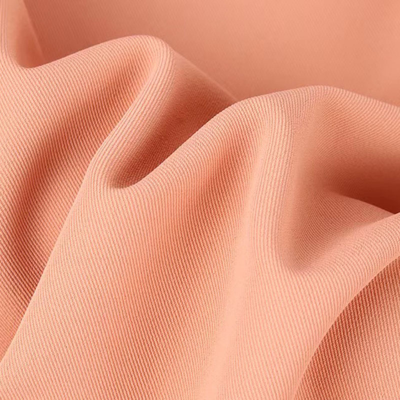 Picture of in stock 150D matting filament twill four-sided elastic suit skirt pants polyester fabric fashion fabric wholesale