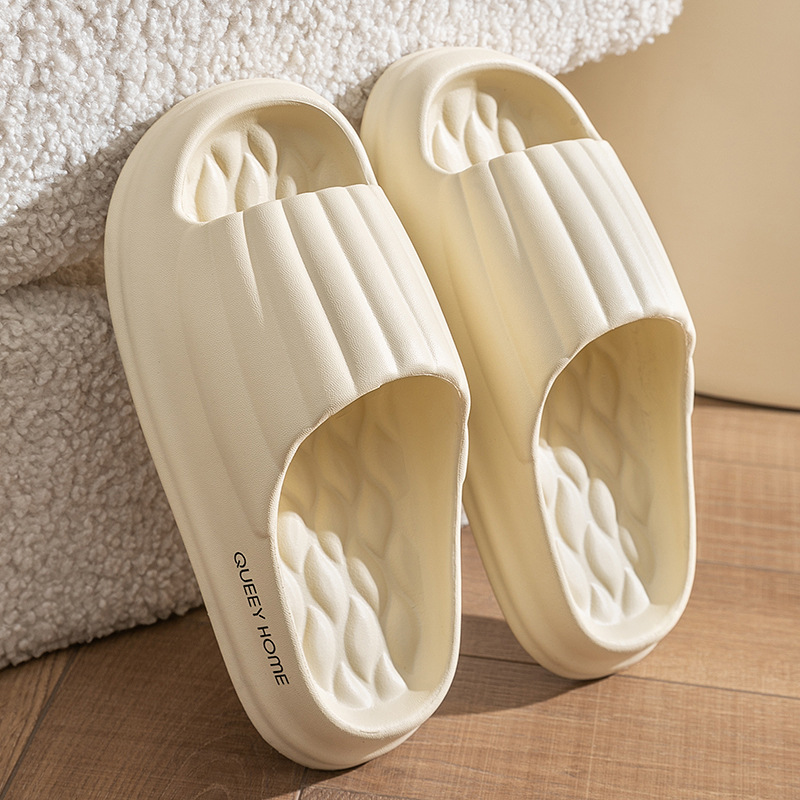 Picture of Clearance EVA slippers home odor and non-slip bathroom bathing and stepping on couple sandals wear outside in summer