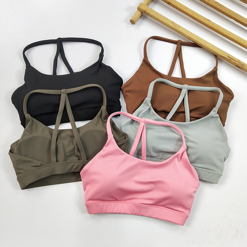 Women's Gather-up Yoga Sports Underwear Quick-drying Pilates Fitness Training Vest