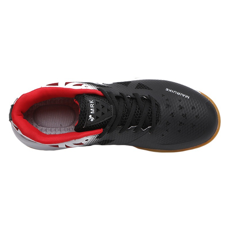 2023 Badminton Shoes Plaid New Sports Shoes Lightweight Breathable Professional Non-Slip Shock Absorbing Competition Training Shoes