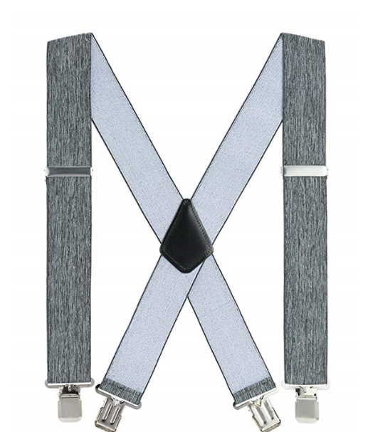 Picture of Cross mirror e-commerce men's strap clip widened 5.0cm suspenders adult men's work strap clip men's strap