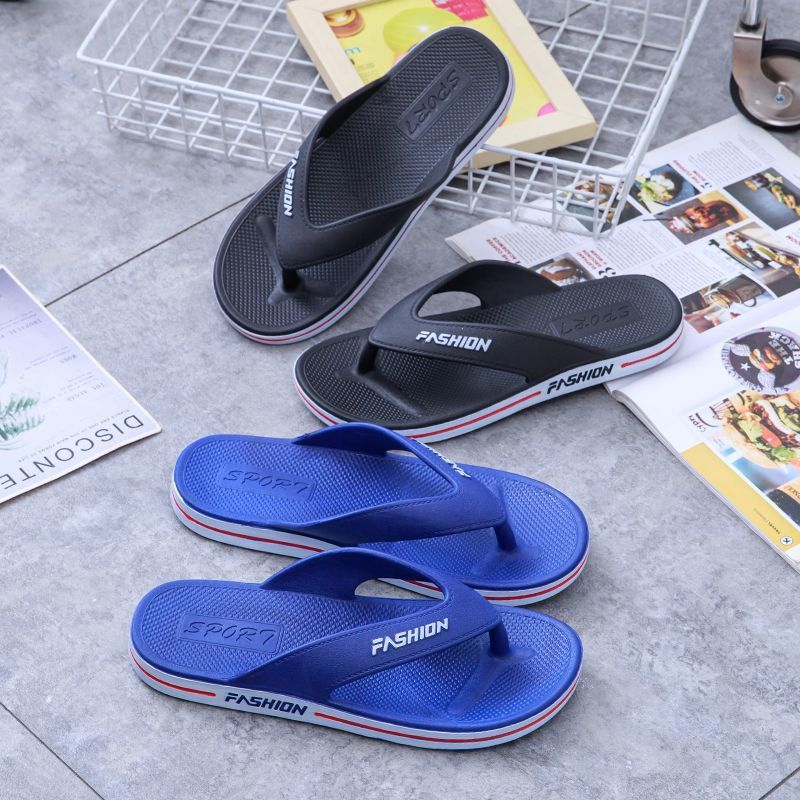 Casual, Comfortable, Personalized and Trendyy Pvc Plastic Flip-Flops for Outdoor Wear in All Seasons, Daily Outdoor Beach Flats Flip-Flops