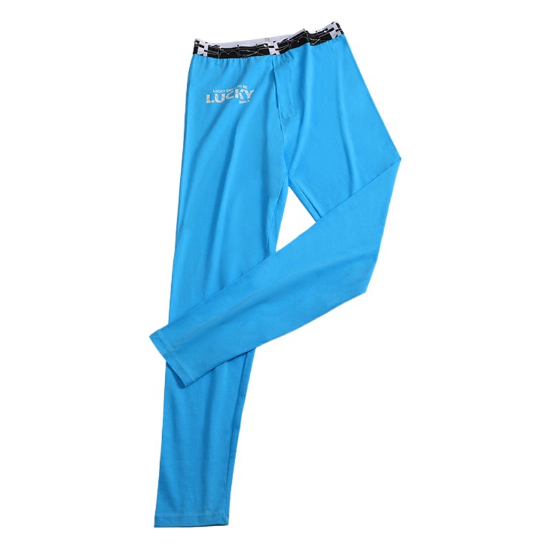 Men's Warm Autumn Trousers Pure Cotton Single Piece Autumn and Winter Inner Wear Base Tight Lining Pants Thin Cotton Wool Trousers Trend