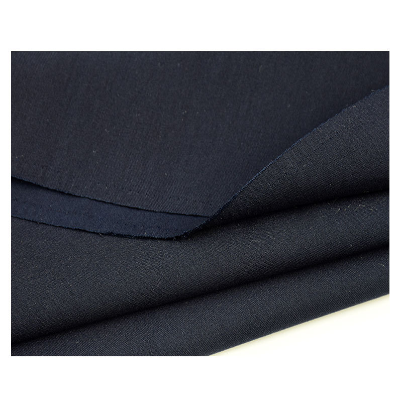 TR Polyester Viscose Weft Elastic Plain Fabric Women's Dress Business Wear Windbreaker Jacket Trousers Fabric