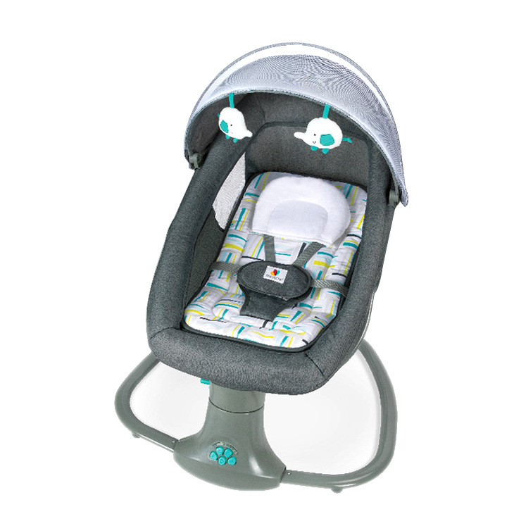 Picture of Baby Electric Rocking Chair Baby Coaxing Baby Sleeping Artifact Newborn Cradle Bed Kidsren's Soothing Chair Recliner 0-3 Years Old