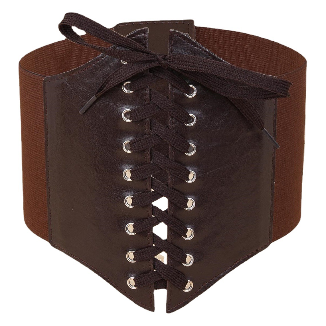 European and American Fashion Wide Elastic Elastic Waist Seal Women Dress Decorations Court Style Decorative Chest Belt