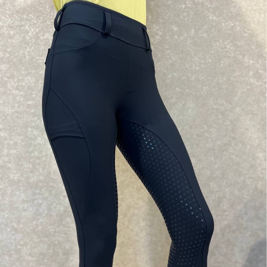 Picture of Full-seat silicone equestrian pants anti-Pilling outdoor riding tights women's tights equestrian clothing
