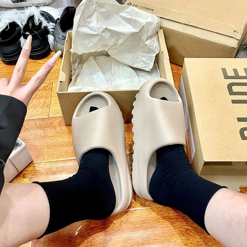 Cross-border Coconut Slippers for Men's Summer Home and Household Bathroom Non-slip Couple's Thick-soled EVA Shit Slippers for Women