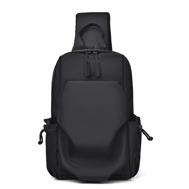 Picture of Chest Bag Men's Crossbody Bag 2023 New Fashion Personalized Small Backpack Oxford Cloth Shoulder Bag Casual Pure Color Men's Bag