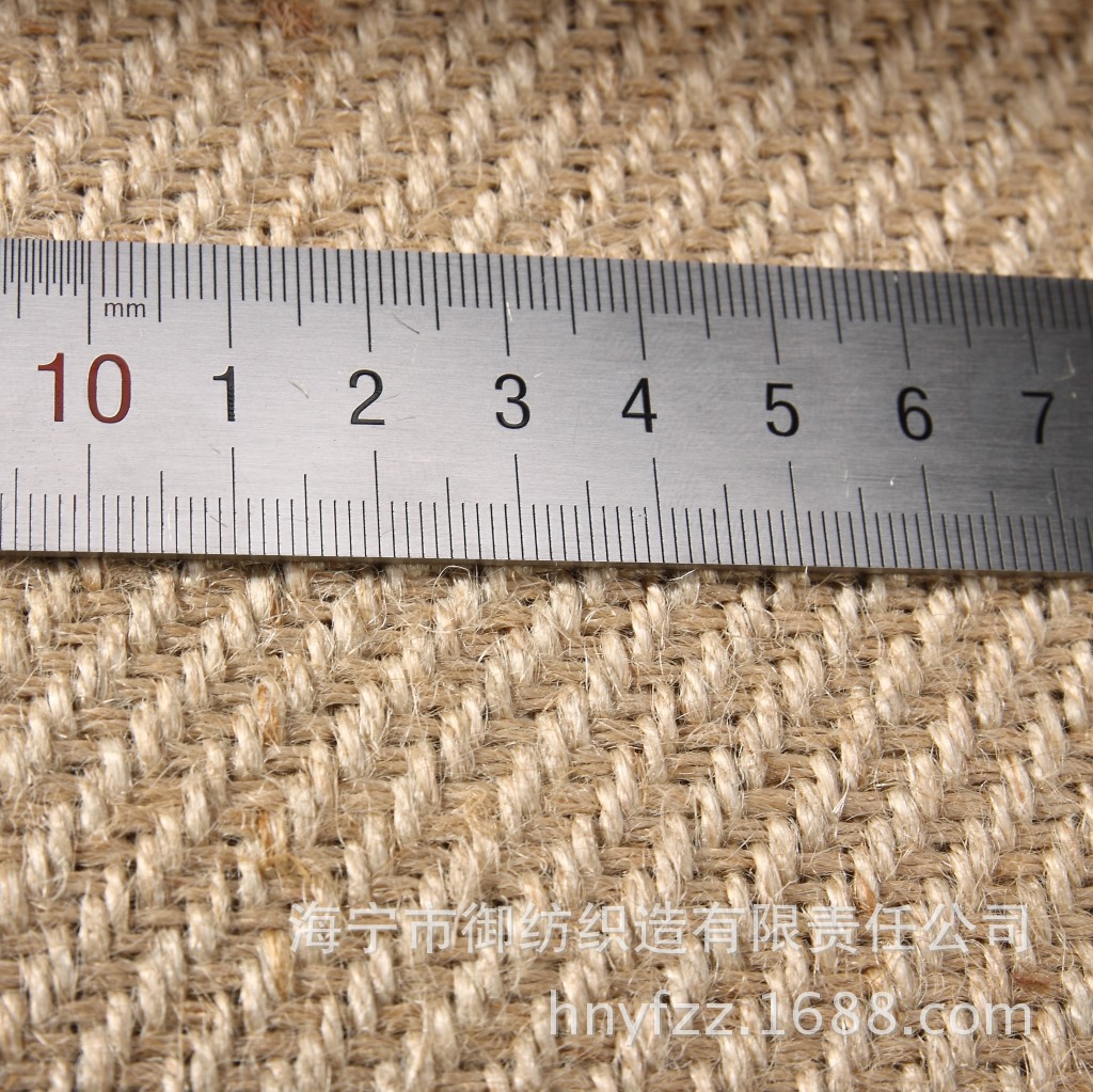 Picture of Jute cloth in stock handbags linen pet supplies 304050607080 bags jute cloth fabric burlap cloth