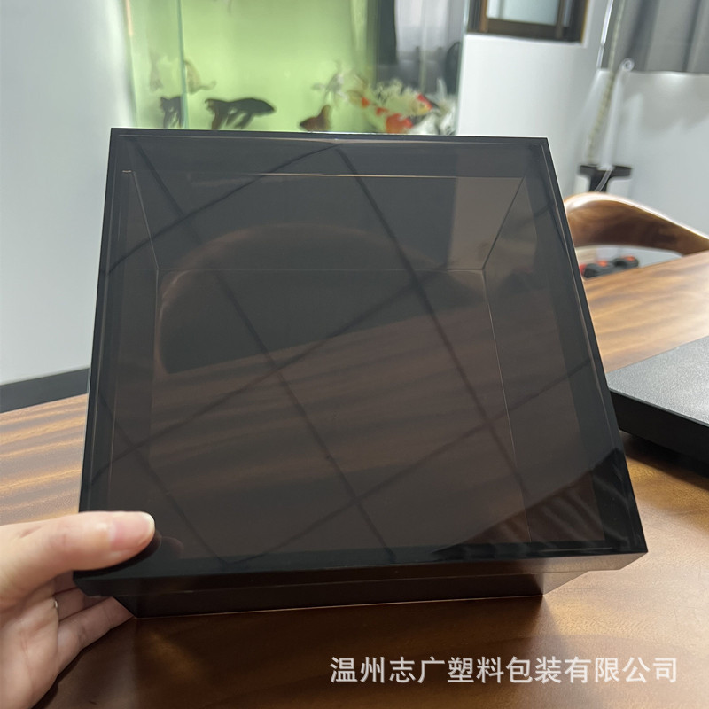 Gift crystal box 20*20 * 10cm wedding return wedding bridesmaid set box acrylic ps manufacturer