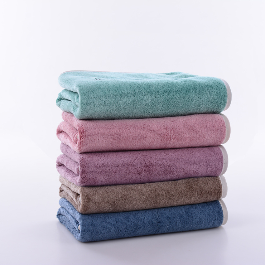 Picture of Youth pie big towel stall absorbent face towel company group purchase welfare embroidery gift towel factory wholesale